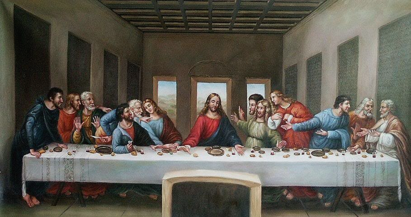 Phân tích bố cục và kỹ thuật vẽ độc đáo trong bức tranh Bữa ăn tối cuối cùng