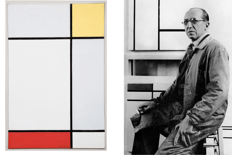 Quá trình hình thành và phát triển phong cách nghệ thuật độc đáo của Mondrian