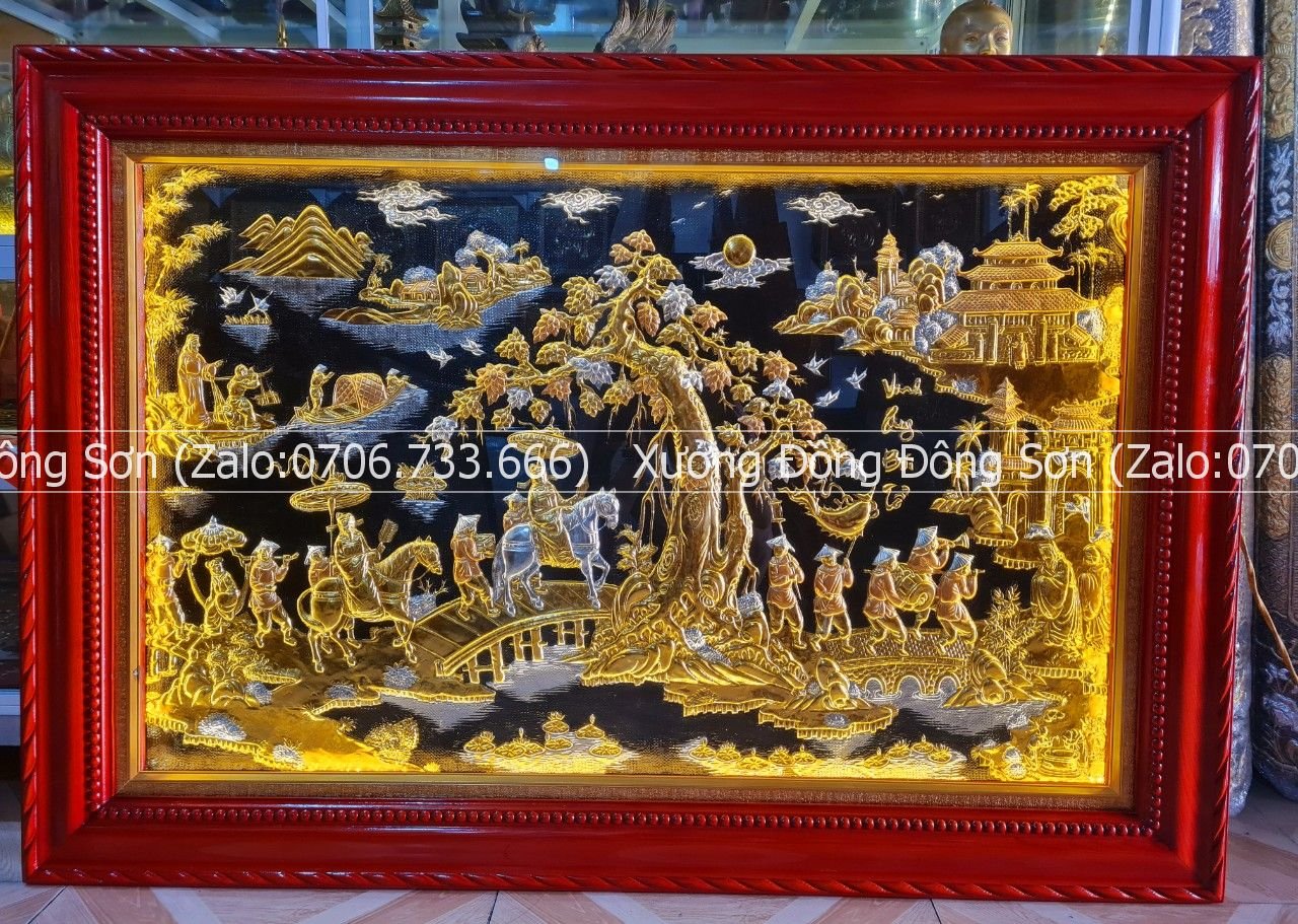 Quá trình phát triển và bảo tồn tranh Vinh quy bái tổ