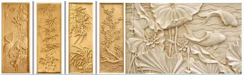 So sánh tranh phù điêu với các loại hình nghệ thuật khác