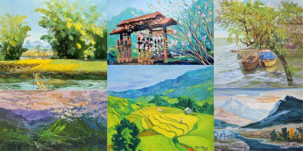 Tổng quan về tranh sơn dầu phong cảnh - Dòng tranh nghệ thuật độc đáo