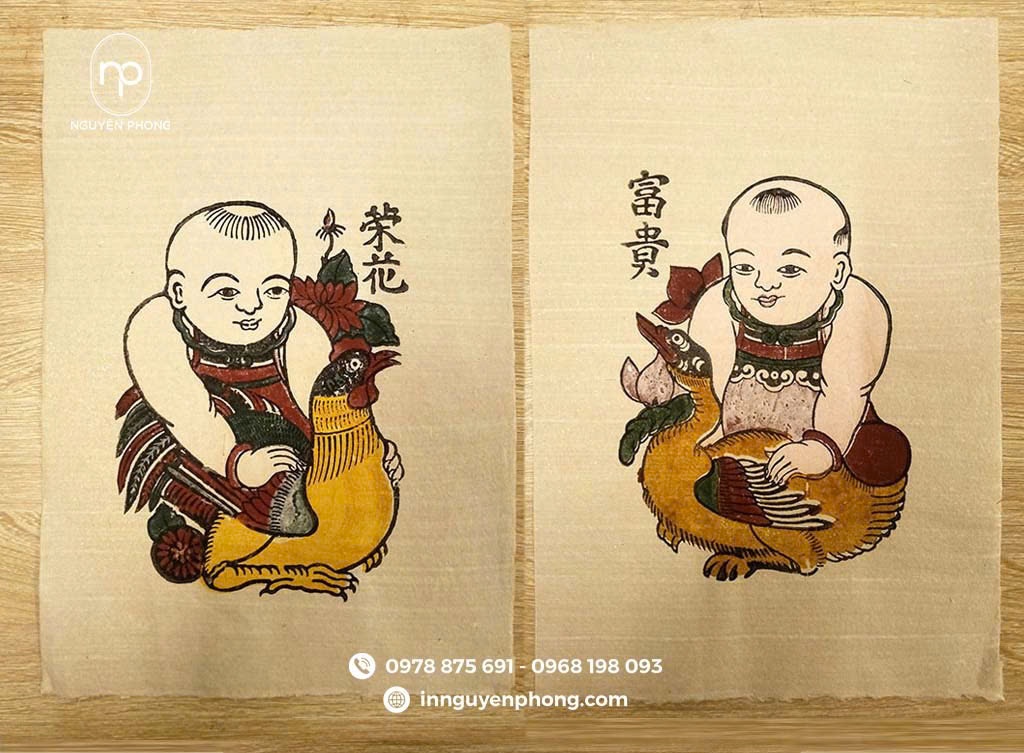 Tranh giấy dó - Tinh hoa nghệ thuật truyền thống Việt Nam