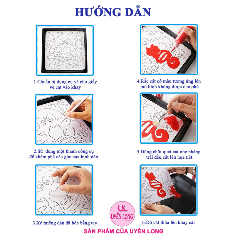 Ứng dụng tranh cát trong giáo dục và phát triển sáng tạo
