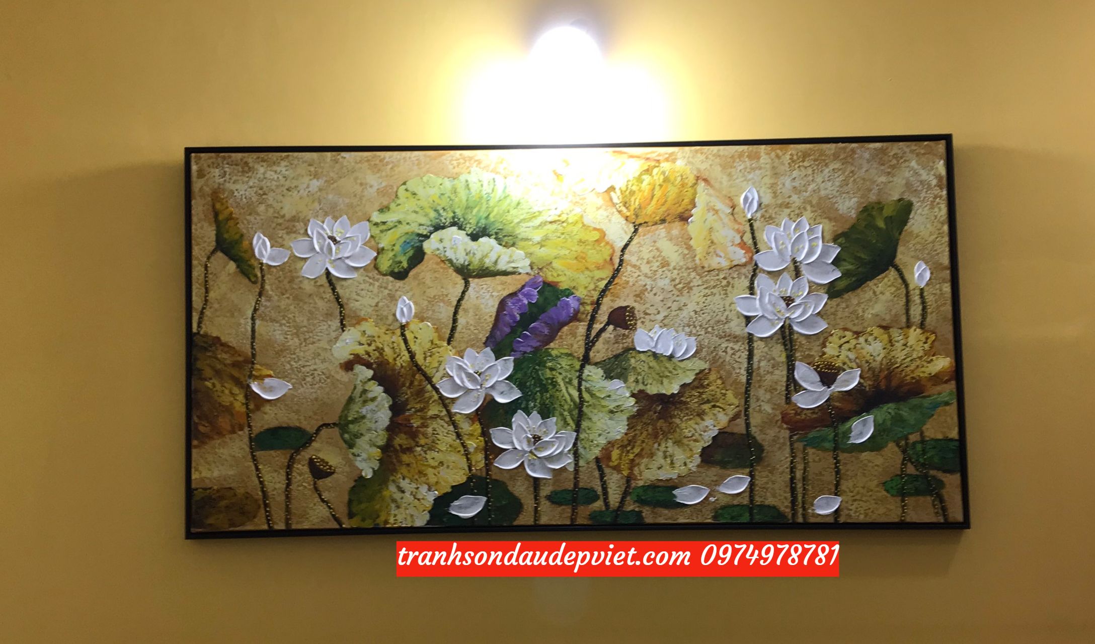 Xu hướng sáng tạo và phát triển của tranh hoa sen hiện đại