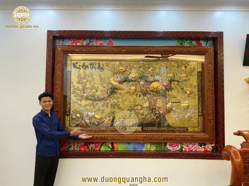 Ý nghĩa phong thủy và cách bài trí tranh Vinh Hoa Phú Quý
